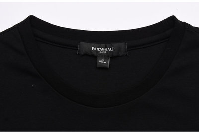 FAIRWHALEJEANS 馬克華菲 男T恤 黑色 男T恤 男式 7154202051黑色 - FAIRWHALEJEANS 馬克華菲正品特賣 - 好樂買限時特賣